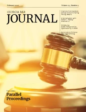 Cover page from DFS Article Feb 2020